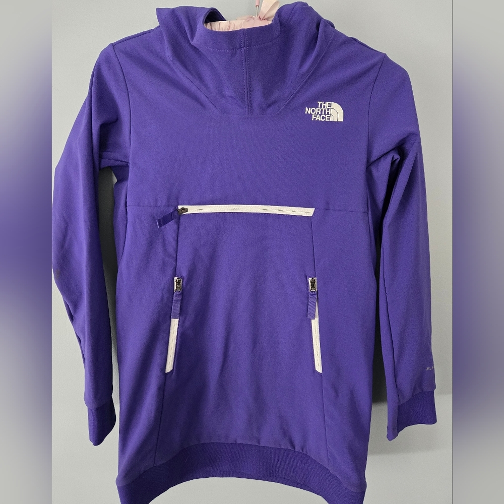 Like New North Face Kids Water Repellant Hoodie